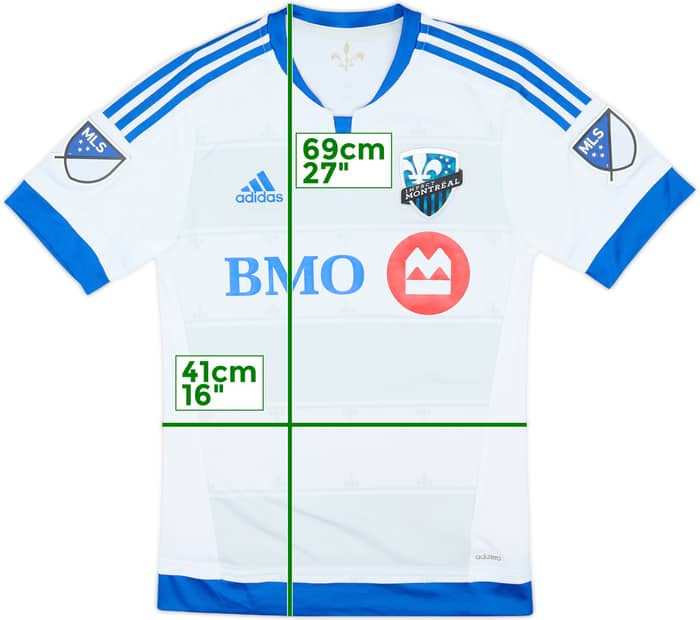 2014-15 Montreal Impact Authentic Away Shirt - 8/10 - (S)