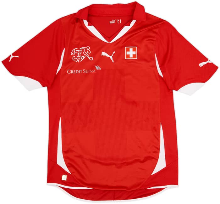 2010-11 Switzerland Home Shirt - 5/10 - (M)