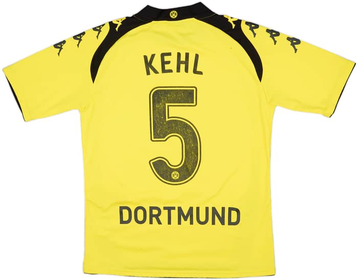 2009-10 Borussia Dortmund Home Shirt Kehl #5 - 6/10 - (M)