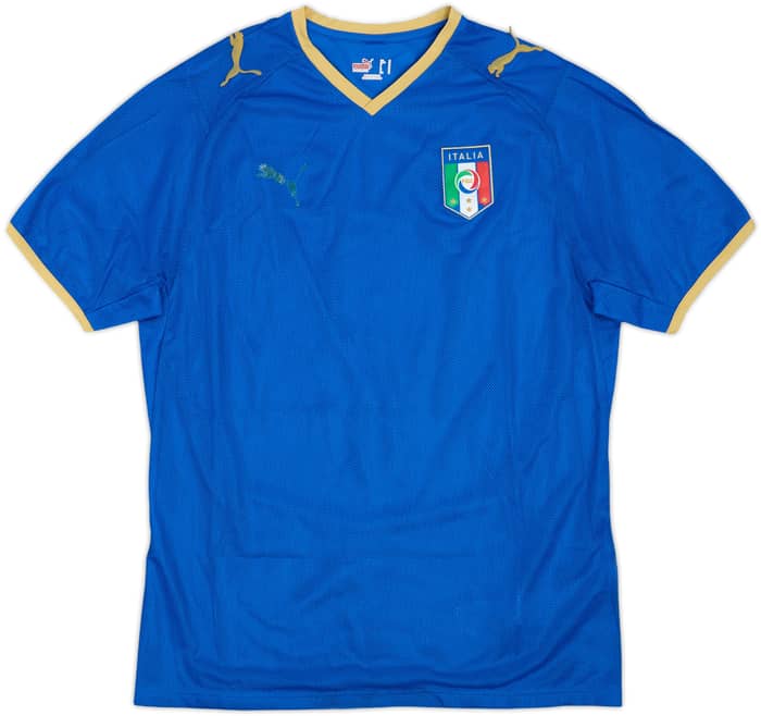 2007-08 Italy Home Shirt - 4/10 - (M)