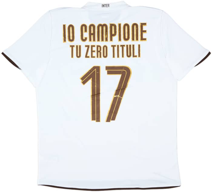 2008-09 Inter Milan 'Campione' Away Shirt - 6/10 - (XL)