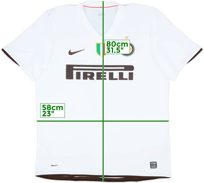 2008-09 Inter Milan 'Campione' Away Shirt - 6/10 - (XL)