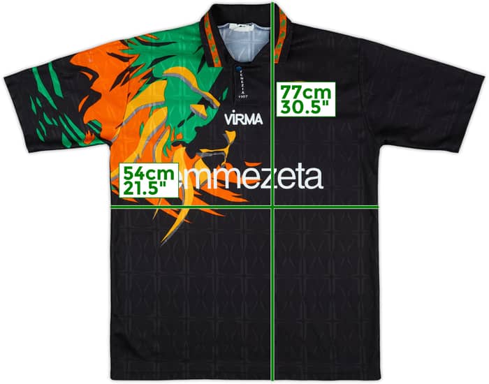 1995-96 Venezia Match Issue Home Shirt Sadotti #13