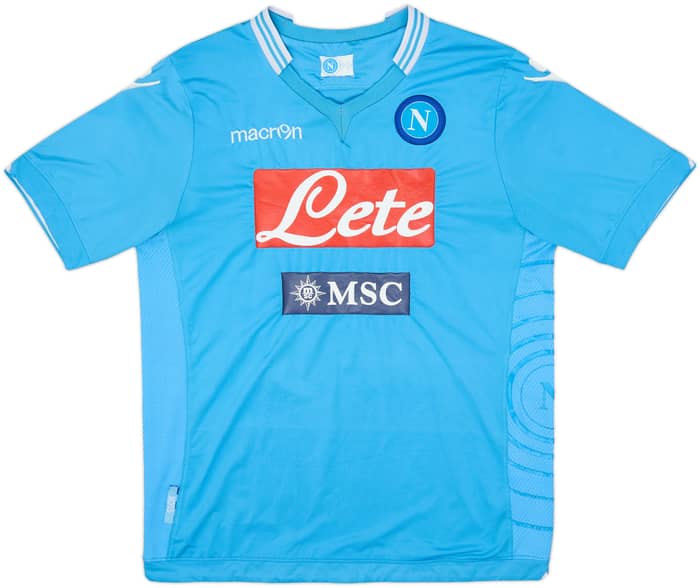 2013-14 Napoli Home Shirt Hamsik #17 - 5/10 - (S)