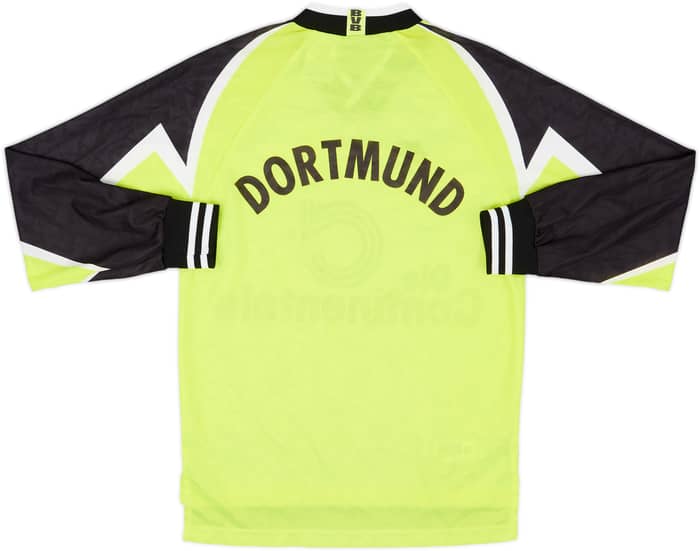 1995-96 Borussia Dortmund Home L/S Shirt - 9/10 - (XS)