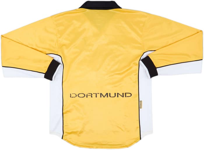 1998-00 Borussia Dortmund Home L/S Shirt - 5/10 - (S)