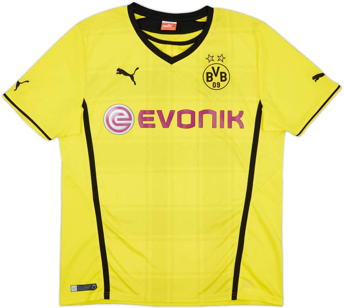 2013-14 Borussia Dortmund Home Shirt - 7/10 - (L)