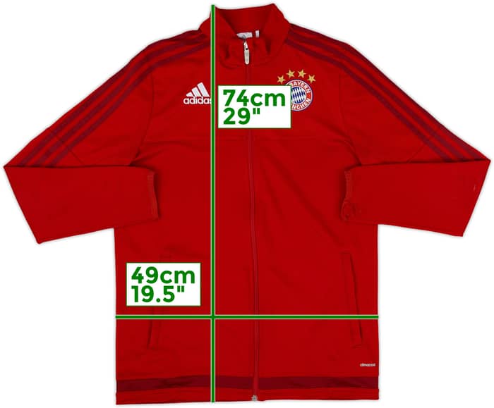 2016-17 Bayern Munich adidas Track Jacket - 7/10 - (XL.Boys)
