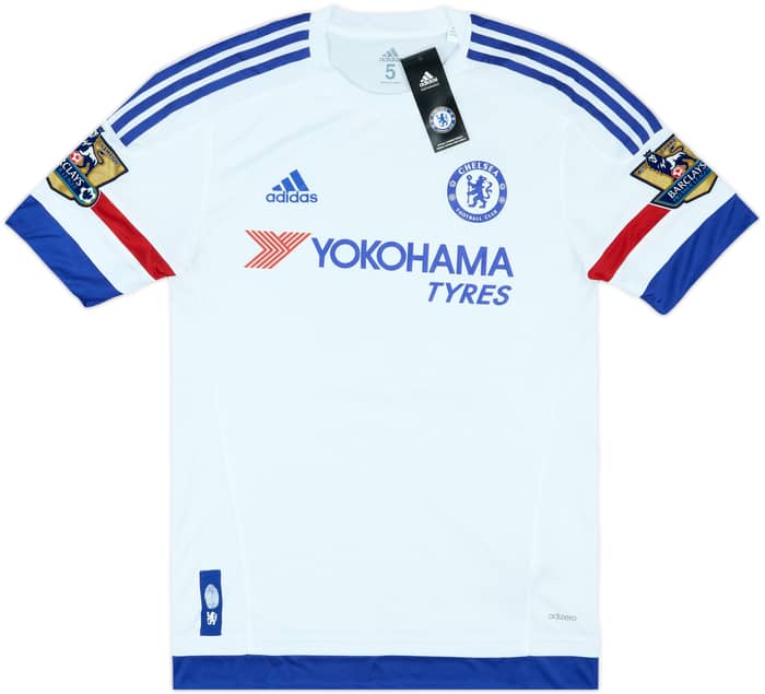 2015-16 Chelsea Player Issue Signed Away Shirt Pedro #17