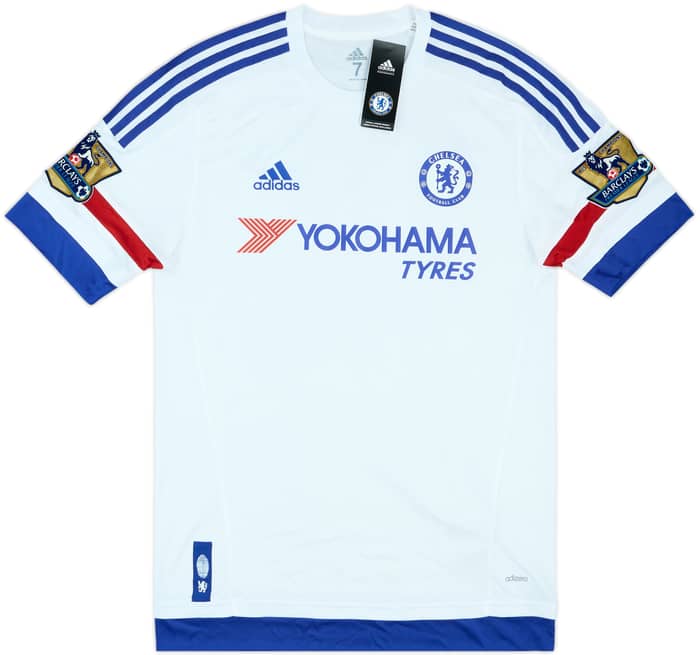 2015-16 Chelsea Player Issue Signed Away Shirt Azpilicueta #28 (M/L)