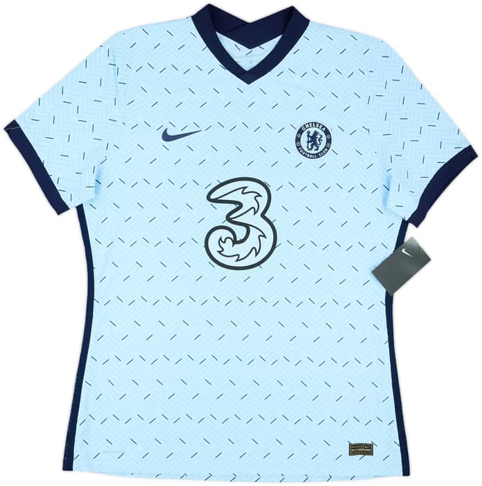 2020-21 Chelsea Player Issue Signed Away Shirt Rudiger #2 (XL)