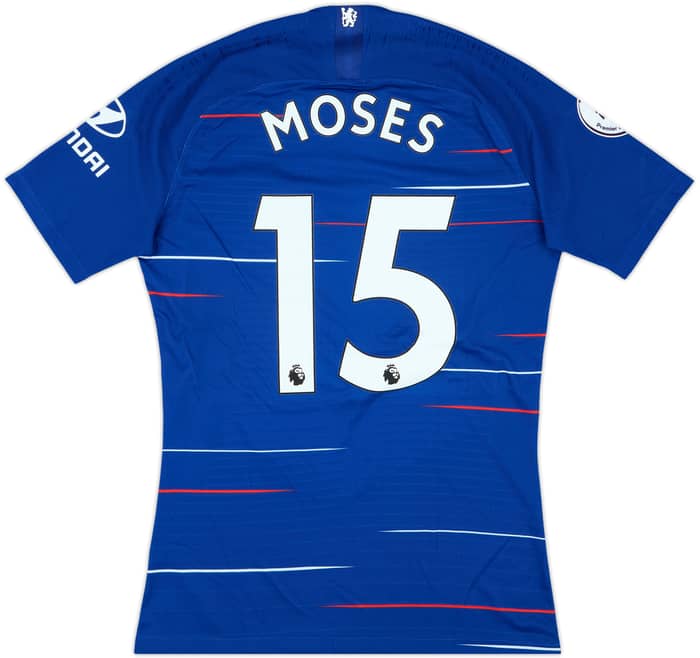 2018-19 Chelsea Match Issue Home Shirt Moses #15