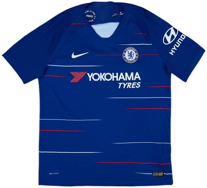 2018-19 Chelsea Authentic Home Shirt Willian #22 - 10/10 - (L)