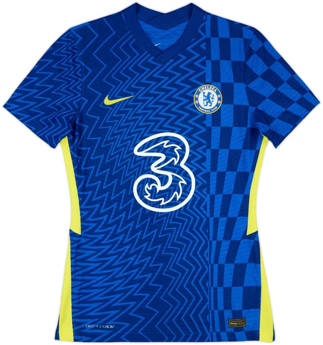 2021-22 Chelsea Player Issue Signed Home Shirt Jorginho #5