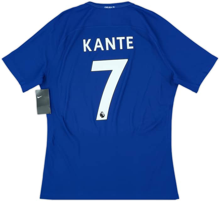 2017-18 Chelsea Player Issue Home Shirt Kante #7 (L)