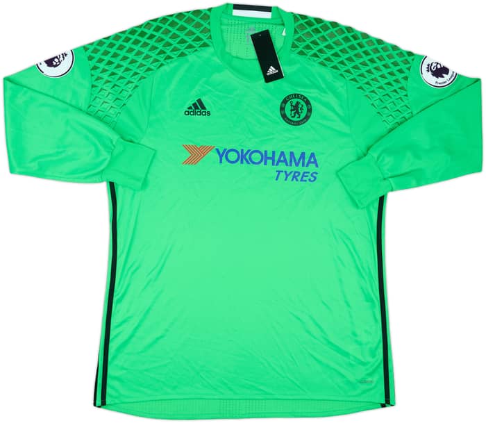 2016-17 Chelsea Match Issue Signed GK Shirt Begovic