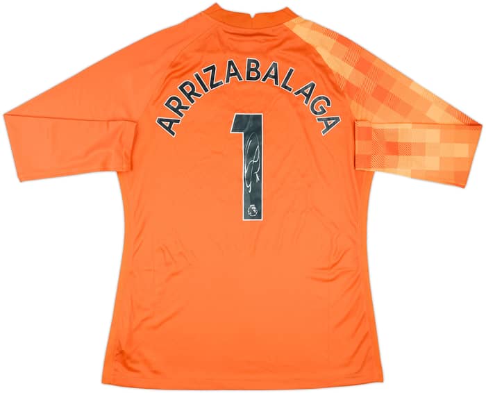 2021-22 Chelsea Signed GK Shirt Arrizabalaga #1