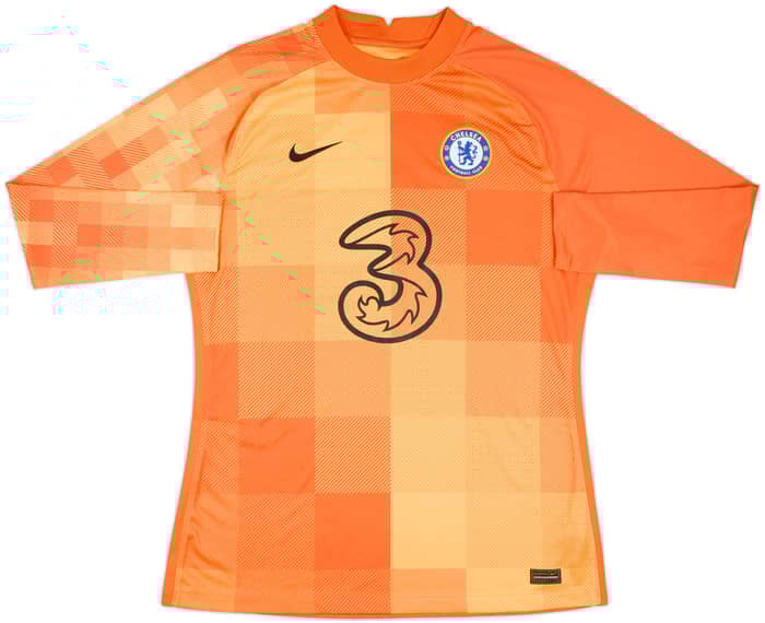 2021-22 Chelsea Signed GK Shirt Arrizabalaga #1