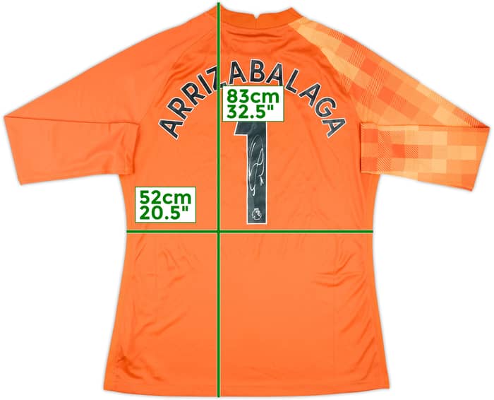 2021-22 Chelsea Signed GK Shirt Arrizabalaga #1