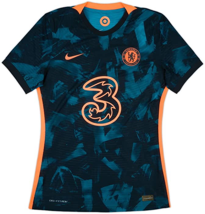 2021-22 Chelsea Player Issue Signed Third Shirt Kovacic #8 - 9/10 - (M)