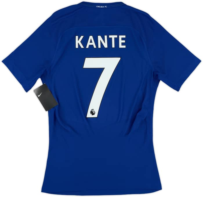 2017-18 Chelsea Player Issue Home Shirt Kante #7 (S)