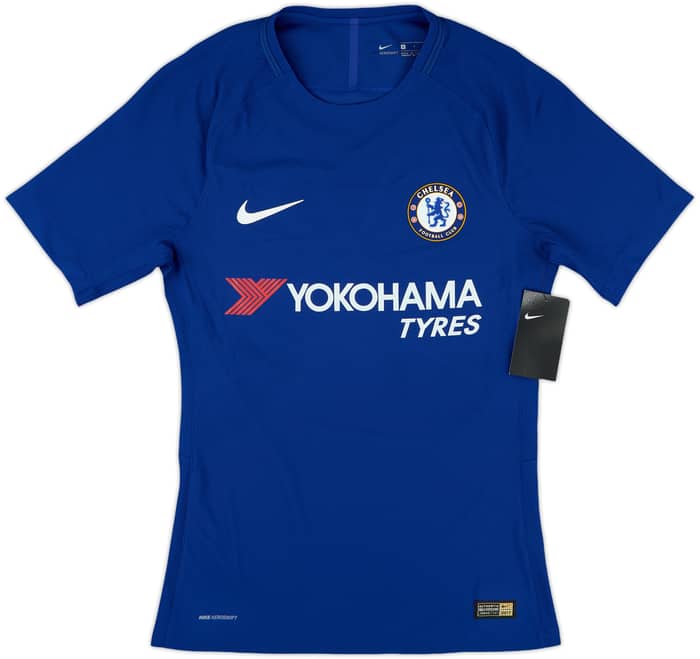 2017-18 Chelsea Player Issue Home Shirt Kante #7 (S)