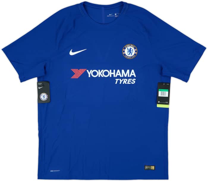 2017-18 Chelsea Player Issue Home Shirt Willian #22 (XL)