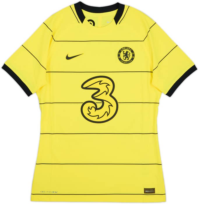 2021-22 Chelsea Authentic Away Shirt T.Silva #6 - 10/10 - (M)