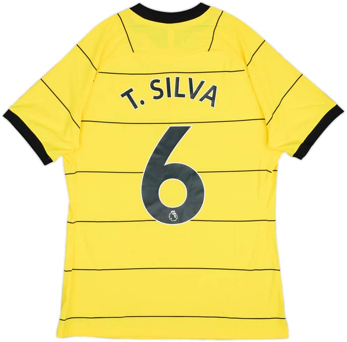 2021-22 Chelsea Player Issue Away Shirt T.Silva #6 - 9/10 - (L)