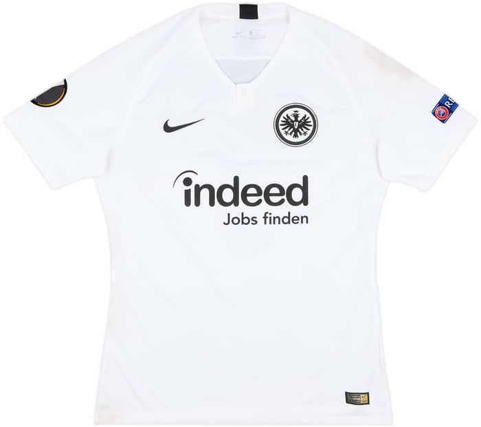 2018-19 Eintracht Frankfurt Match Worn Europa League Away Shirt Falette #3