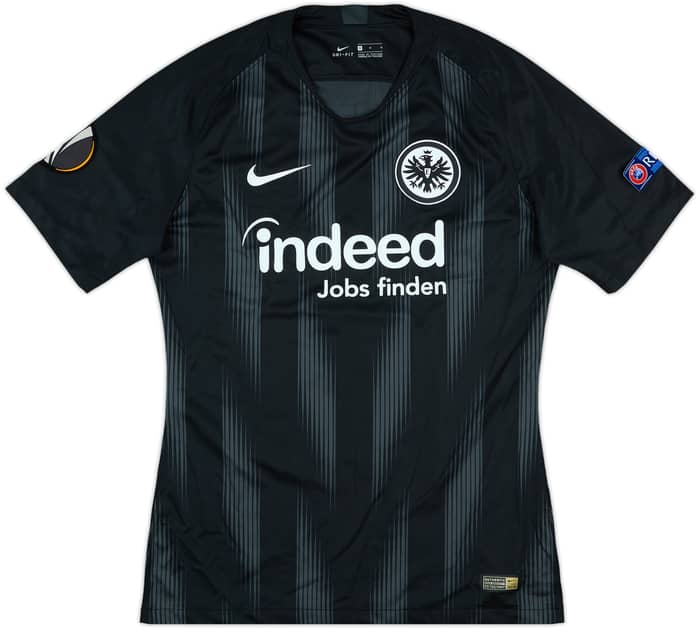 2018-19 Eintracht Frankfurt Match Issue Europa League Home Shirt De Guzman #6