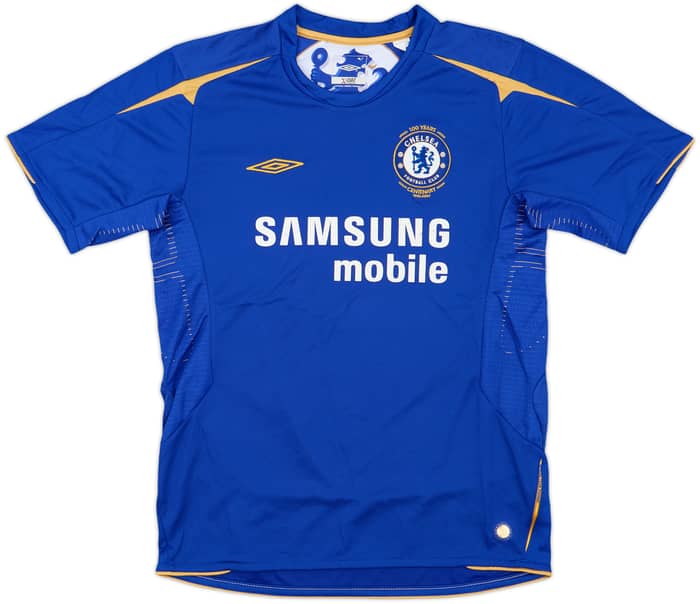 2005-06 Chelsea Centenary Home Shirt Lampard #8 - 7/10 - (XL.Boys)