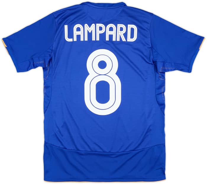 2005-06 Chelsea Centenario Local Camiseta Lampard #8 - 7/10 - (XL.Boys)