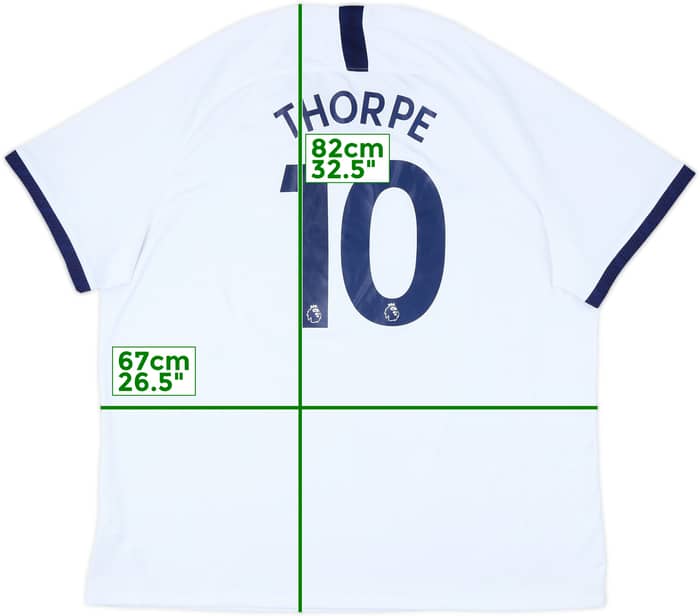 2019-20 Tottenham Home Shirt Thorpe #10 - 8/10 - (3XL)