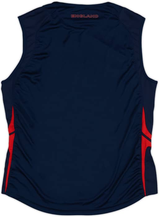 2006-07 England Umbro Training Vest - 9/10 - (L)