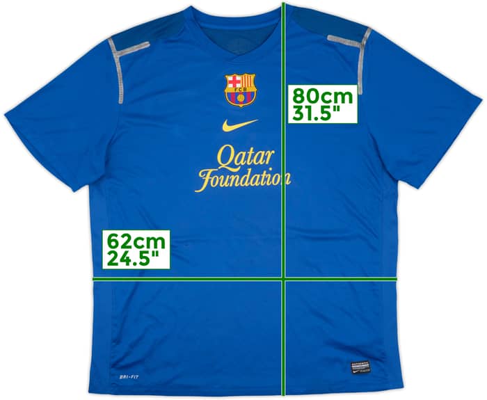 2012-13 Barcelona Player Issue Nike Training Shirt - 6/10 - (XXL)