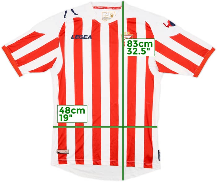 2012-13 Red Star Belgrade Home Shirt - 5/10 - (XL)