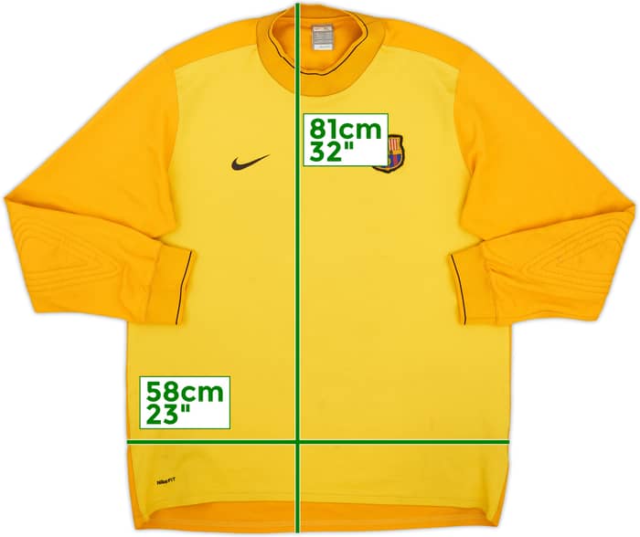 2009-10 Nike GK Template Shirt (Barcelona) #1 - 5/10 - (XL)