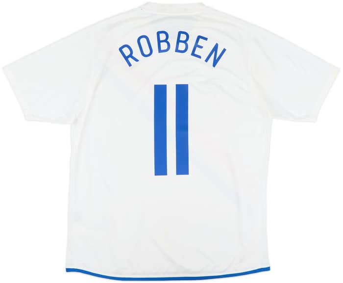 2006-08 Netherlands Away Shirt Robben #11 - 6/10 - (L)