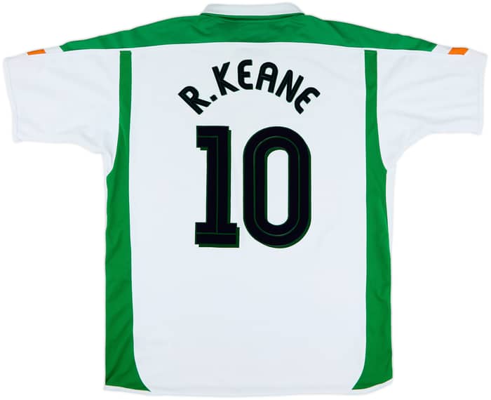 2003-05 Ireland Away Shirt R.Keane #10 - 8/10 - (XXL)