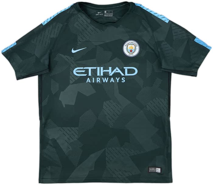 2017-18 Manchester City Third Shirt - 7/10 - (XL.Boys)