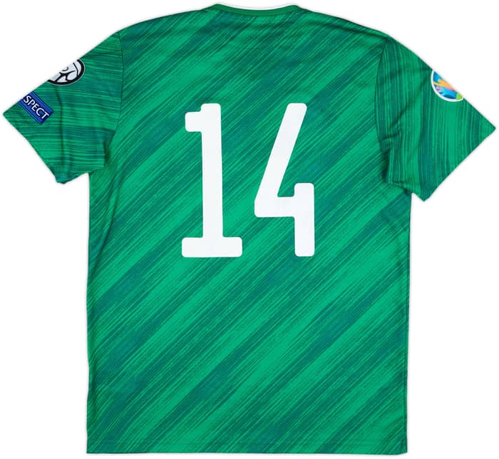 2019 Northern Ireland Player Issue Home Shirt #14 - 8/10 - (L)