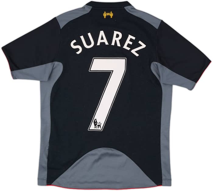 2012-13 Liverpool Away Shirt Suarez #7 - 7/10 - (L.Boys)