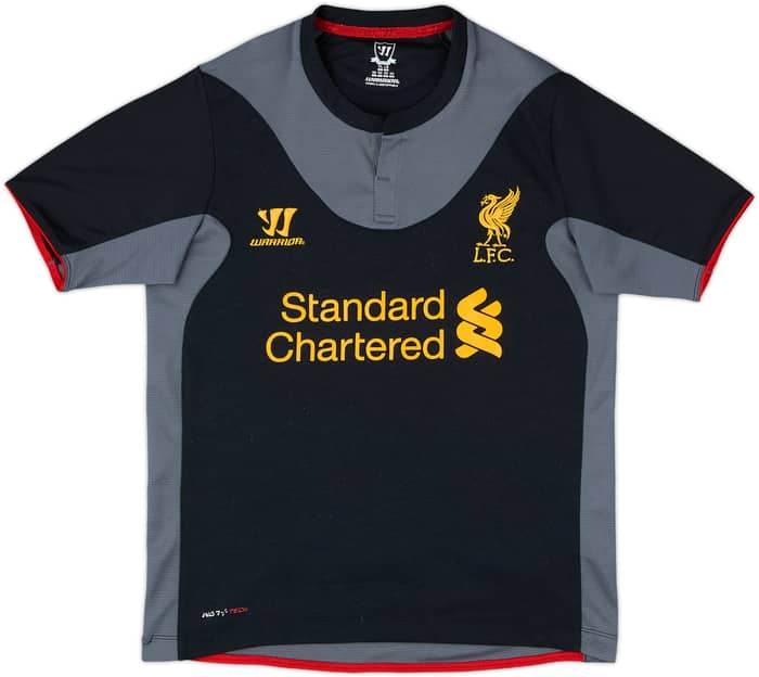 2012-13 Liverpool Away Shirt Suarez #7 - 7/10 - (L.Boys)