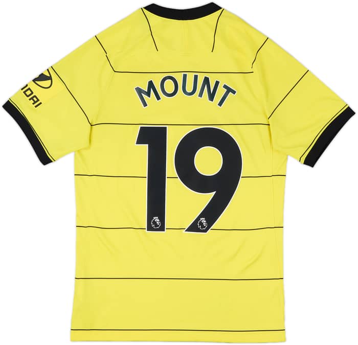 2021-22 Chelsea Away Shirt Mount #19 - 7/10 - (S)