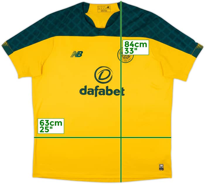 2019-20 Celtic Away Shirt - 6/10 - (XXL)