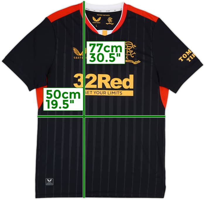 2021-22 Rangers '150 Years Anniversary' Away Shirt - 10/10 - (L)