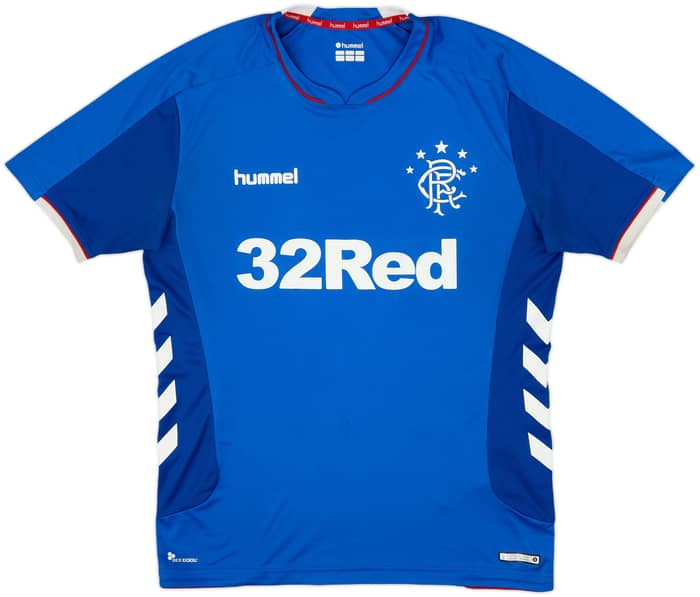 2018-19 Rangers Home Shirt - 7/10 - (L)