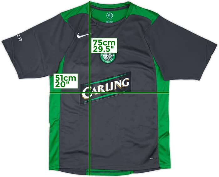 2005-06 Celtic Nike Training Shirt - 8/10 - (M)