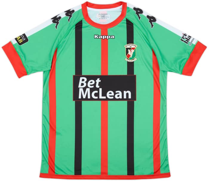 2017-18 Glentoran Home Shirt - 10/10 - (XL)